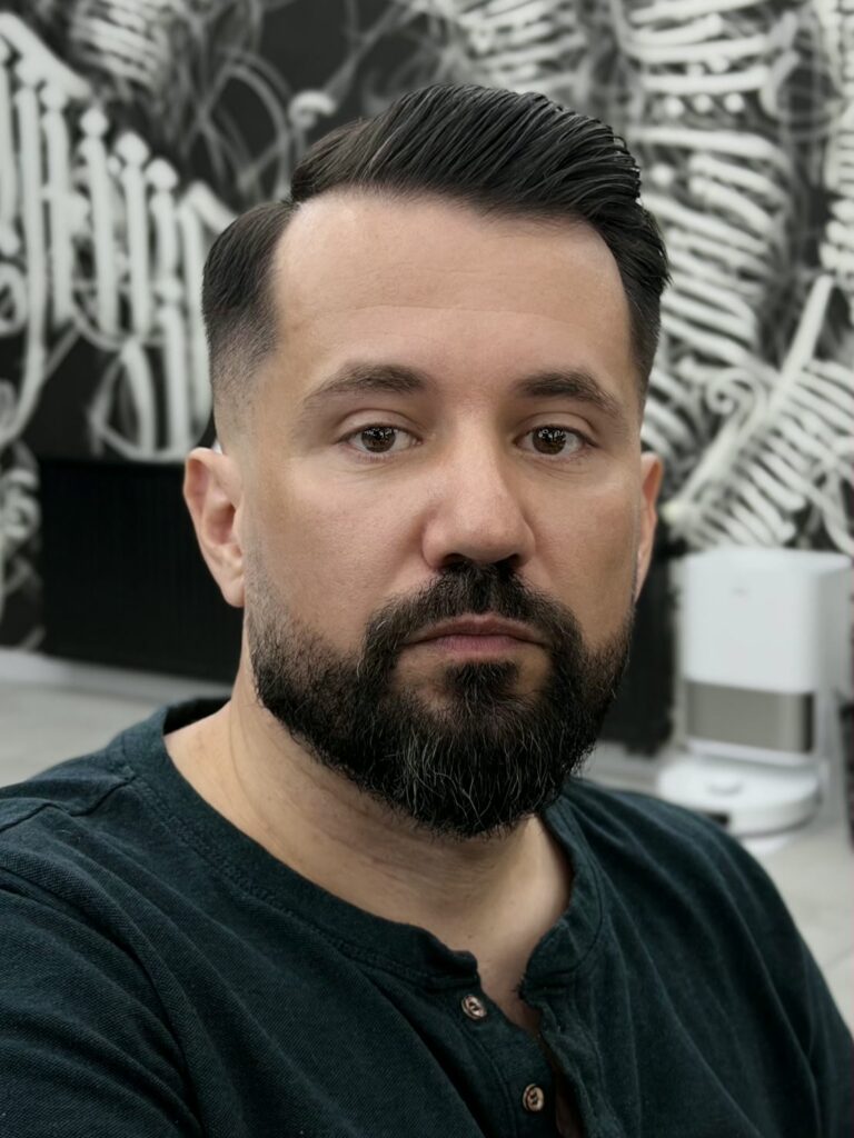 Metamorfoza w wykonaniu Madzi kozak barbershop Opole